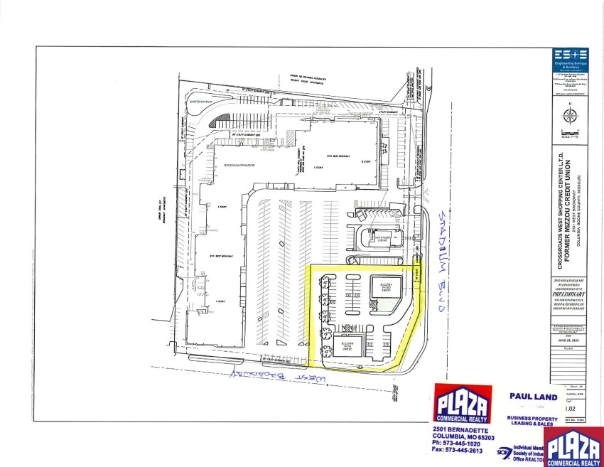 2101 W. Broadway Crossroads Shopping Center Columbia, MO  65203 