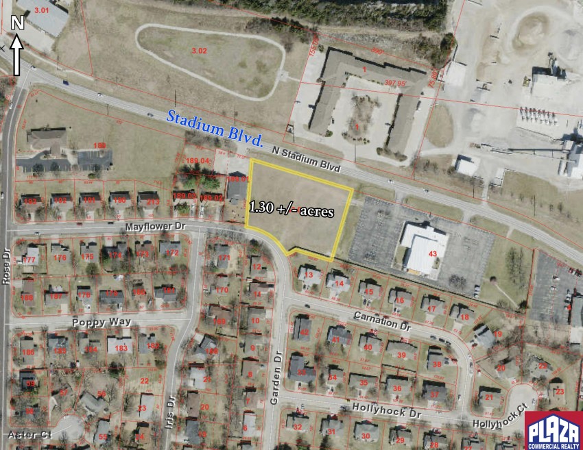 2529 N. Stadium Blvd. (1.3 acres) Columbia, MO 65202
