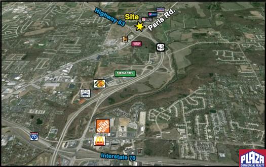 Highway 63 & Paris Rd. Columbia, MO 65202